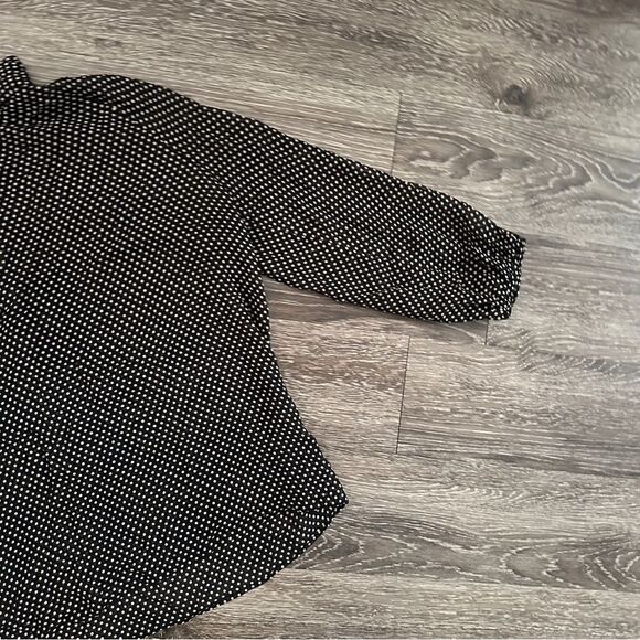 Nili Lotan Alana Top Polka Dot Blouse - Picture 8 of 11